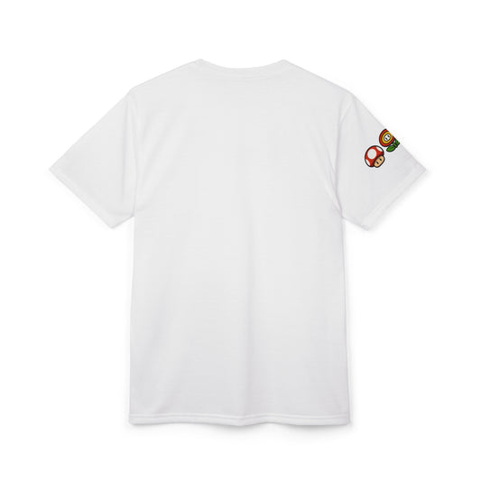 Unisex Peach Character Tee - Fun Casual Wear, Gaming Apparel, Birthday Gift, Retro Style, Everyday T-Shirt